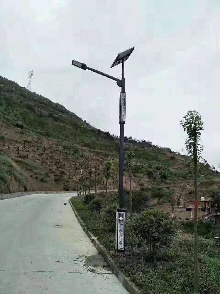 明光市仿古太阳能路灯